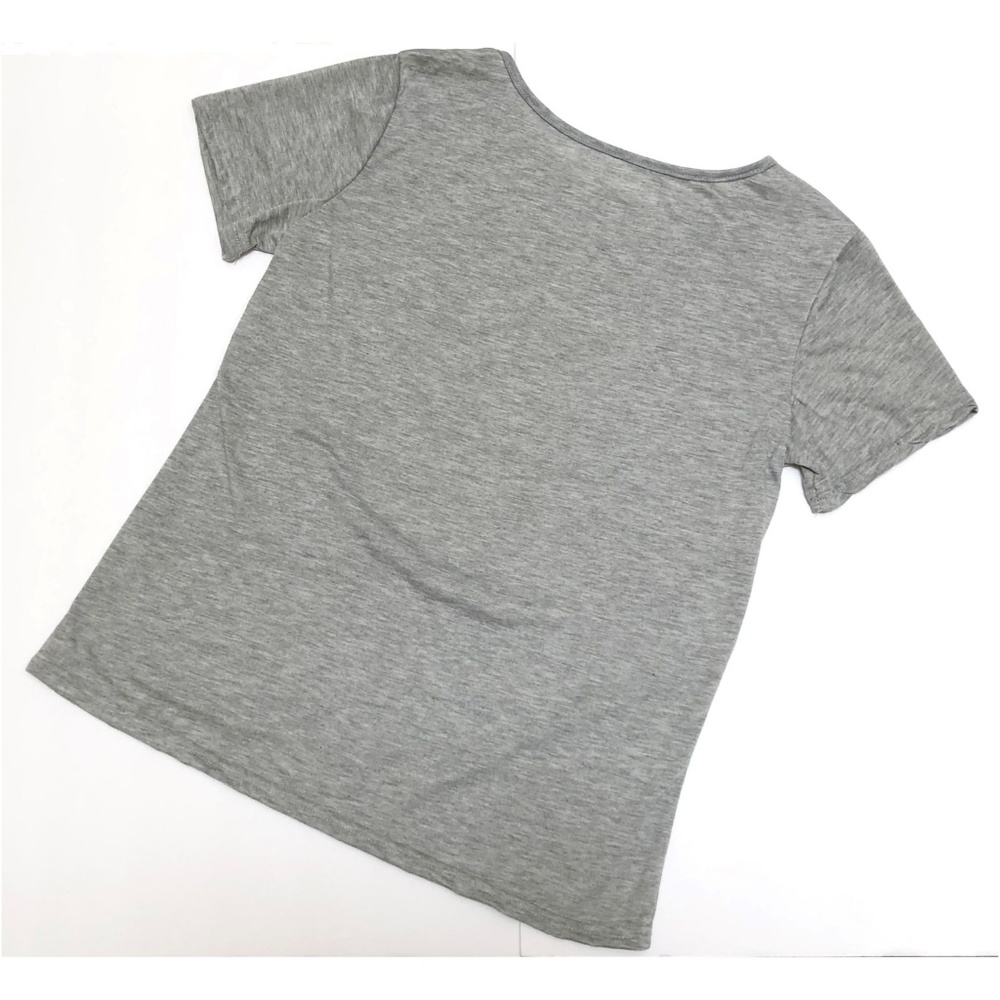 NWOT Pineapple Graphic Tee Gray T Shirt L Loose M - Picture 4 of 7
